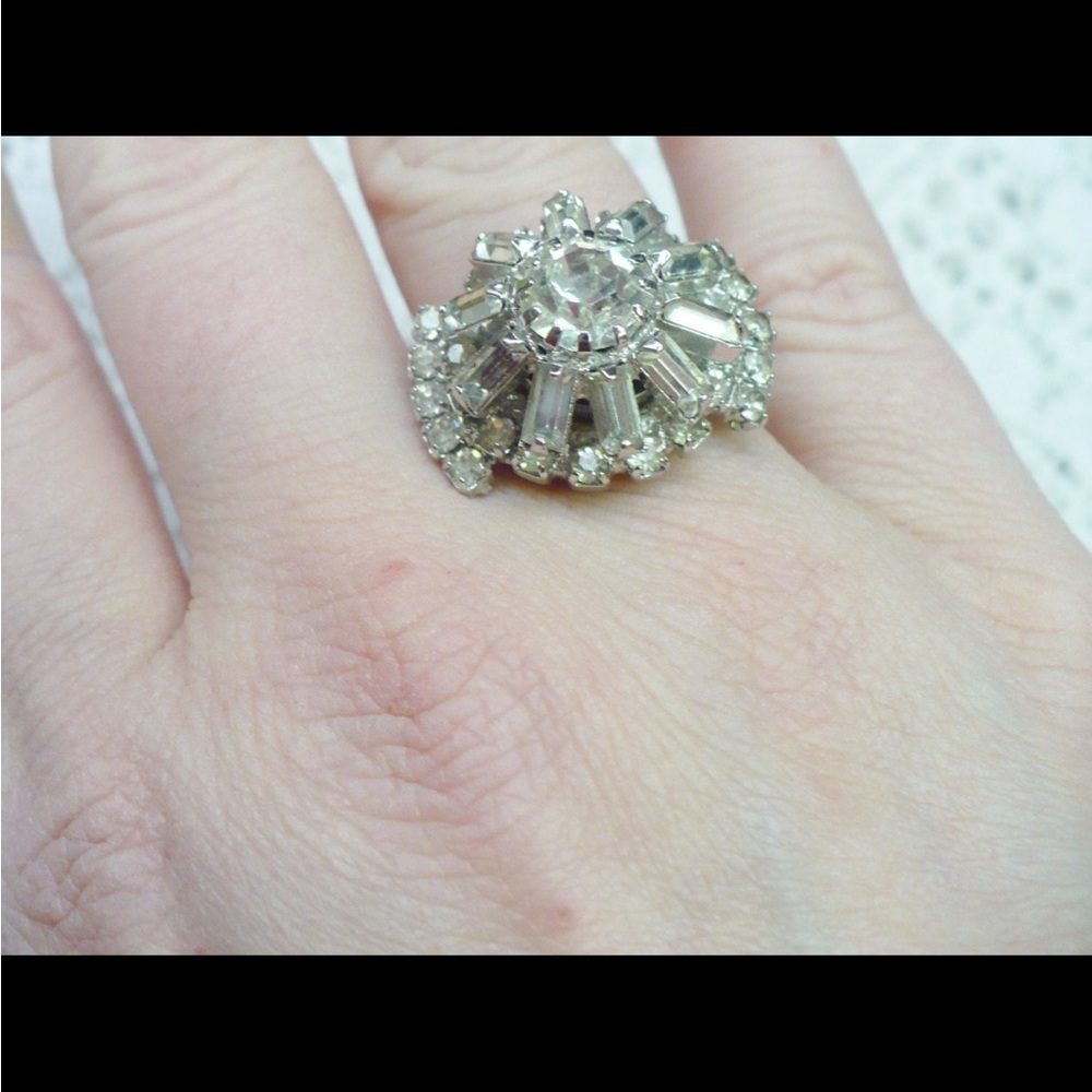 Vintage Art Deco Adjustable Ring
